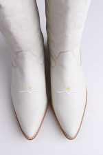 Bota Texana Feminina Alterosa - Off White - Imagem 3