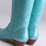 Bota Texana Feminina Soberana - Azul Turquesa