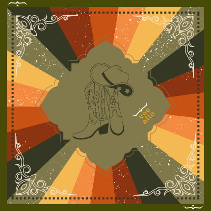 Lenço Águia Western